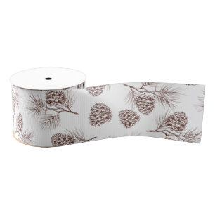 Pine fir kerstboomcedar spruce cons grosgrain lint