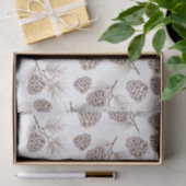 Pine fir kerstboomcedar spruce cons tissuepapier (Geschenk)