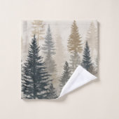 Pine Forest Bad Handdoek (Wasdoekje)