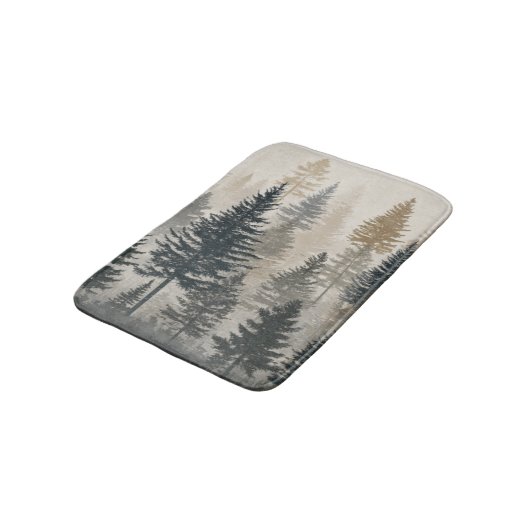 Pine Forest Badmat (Gekanteld)