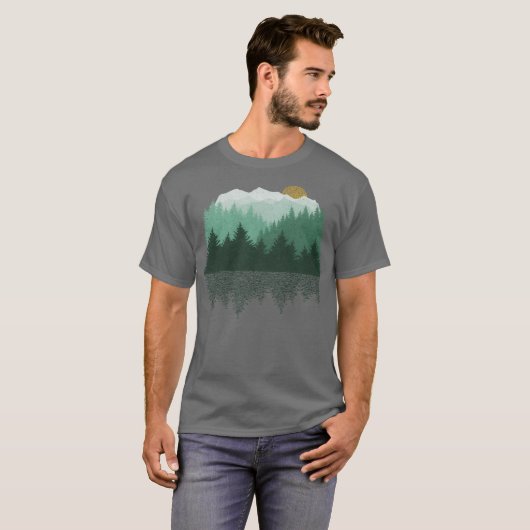 Pine Forest Dash 2 T-shirt (Voorkant volledig)