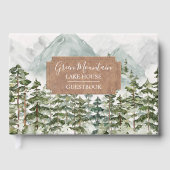 Pine Forest en Mountain Cabin Lake House Gastenboek (Voorkant)