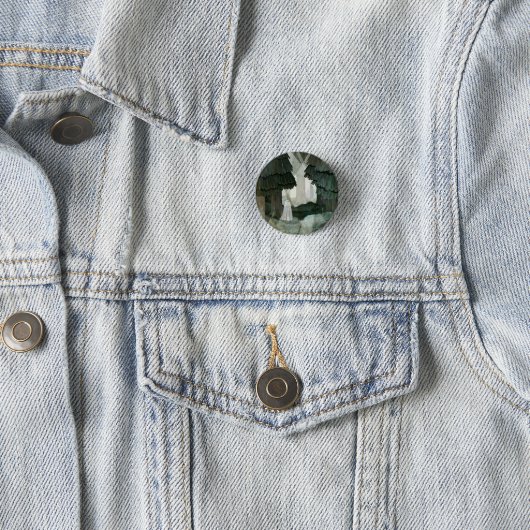 Pine Forest Ghost Ronde Button 3,2 Cm (In situ)