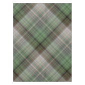 Pine Forest Groen en Bruin Plaid Tafelkleed (Voorkant)
