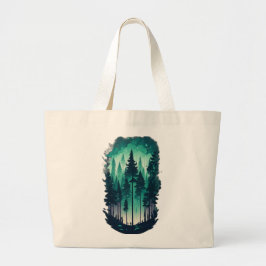 Pine Forest Landscape Jumbo Tas