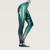 Pine Forest Landscape Leggings (Rechts)