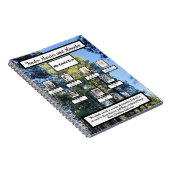 Pine Forest Miracles Quote Family Tree Notitieboek (Rechterzijde)