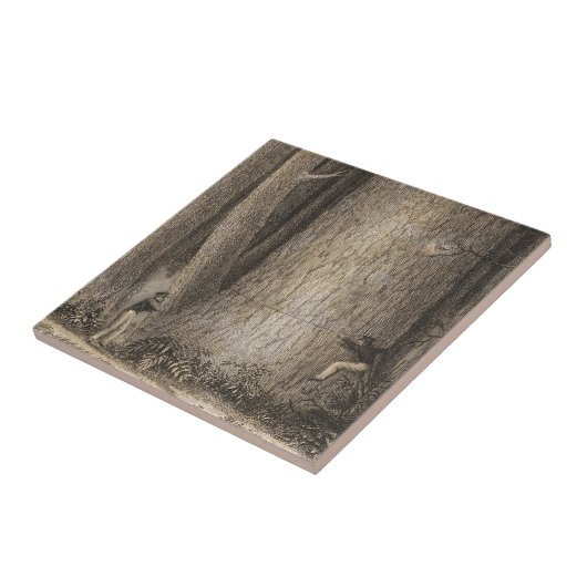 Pine Forest, Oregon Tegeltje (Zijkant)