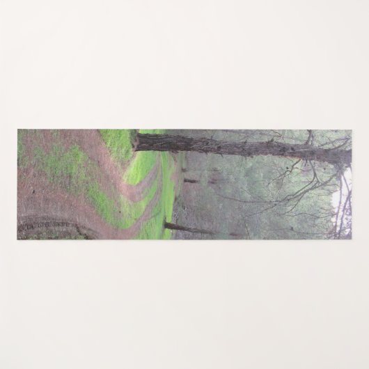 Pine Forest Road Yogamat (Voorkant (horizontaal))