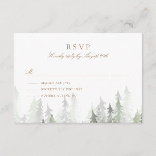 Pine Forest RSVP