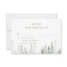 Pine Forest RSVP