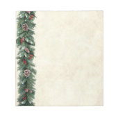 Pine Garland Notitieblok (Voorkant)