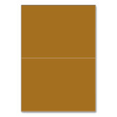 Pine & Gold Christmas Foliage Wedding Place Cards Kaart (Achterkant)