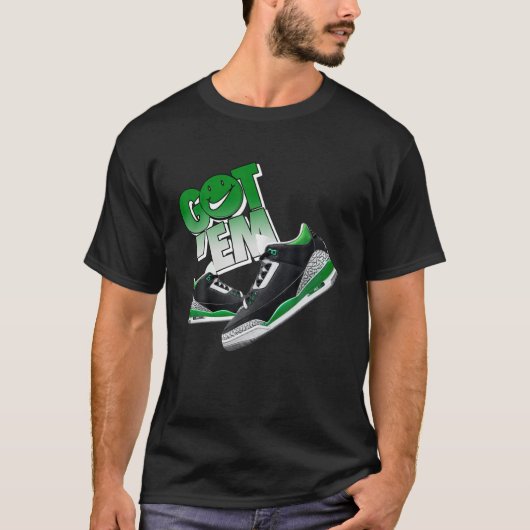 Pine Green 3S T-shirt kreeg ME tot overeenstemming (Voorkant)