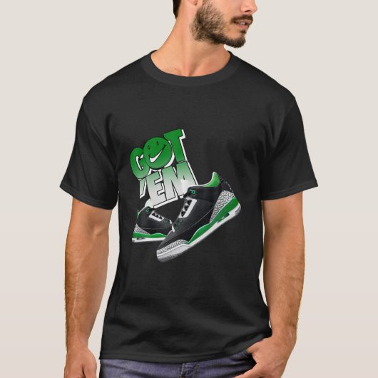 Pine Green 3S T - shirts om de T - shirts van de g (Voorkant)