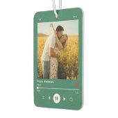 Pine Green 50th Anniversary Photo Music Player car Luchtverfrisser (Links)