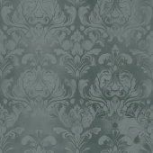 Pine Green Antiek Damask Decoupage Tissuepapier