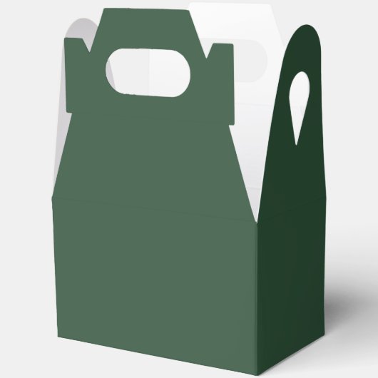 Pine Green Bedankdoosjes (Open)