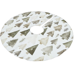 Pine Green Cream Kerstbomen Kerstboom Rok