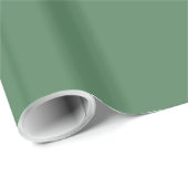 Pine Green Donker Effen Kleur Cadeaupapier (Rol Hoek)