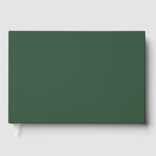 Pine Green Gastenboek (Voorkant)