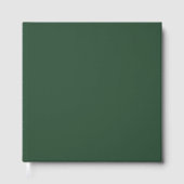 Pine Green Gastenboek (Voorkant)