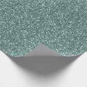 Pine Green Glitter     Cadeaupapier (Hoek)