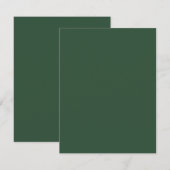 Pine Green Informatiekaartje (Voorkant / Achterkant)