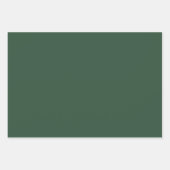 Pine Green Inpakpapier Vel (Voorkant 2)