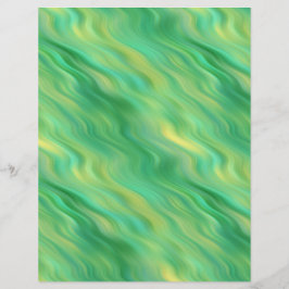 Pine Green Wavy Texture