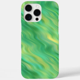 Pine Green Wavy Texture iPhone 16 Pro Max Hoesje