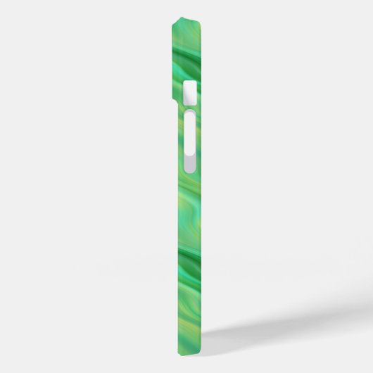 Pine Green Wavy Texture Case-Mate iPhone Case (Achterkant / Links)