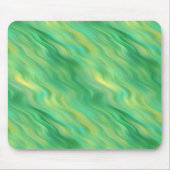 Pine Green Wavy Texture Muismat (Voorkant)