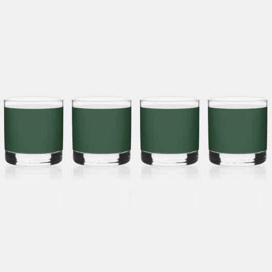 Pine Green Whisky Glas (Achterkant)
