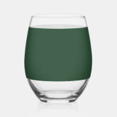 Pine Green Wijnglas Zonder Voet (Links)
