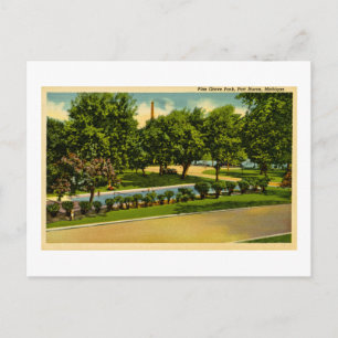 Pine Grove Park, Port Huron, Michigan Briefkaart