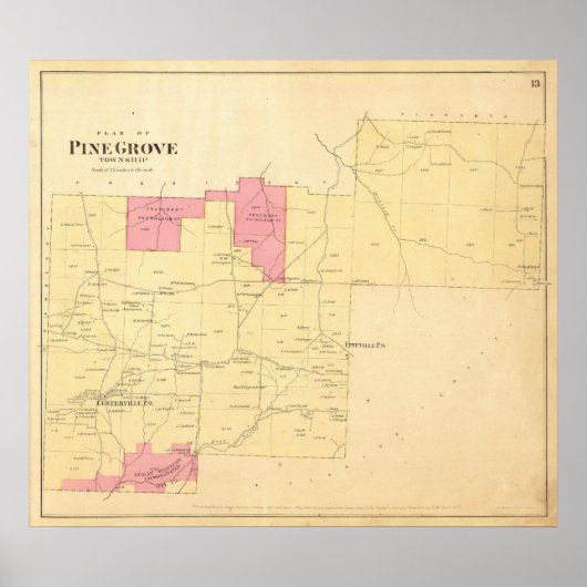 Pine Grove Township Poster (Voorkant)