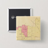 Pine Grove Township Vierkante Button 5,1 Cm (Voorkant /achterkant)