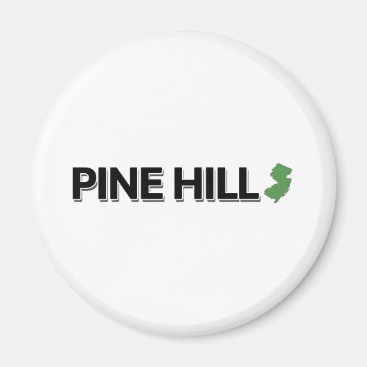 Pine Hill, New Jersey Magneet (Voorkant)