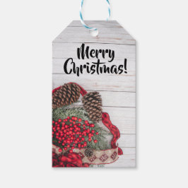 Pine & Holly Collectie Cadeaulabel