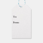 Pine & Holly Collectie Cadeaulabel (Achterkant)