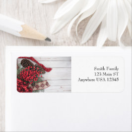 Pine & Holly Collectie Etiket