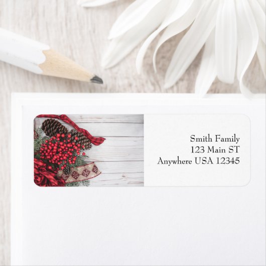 Pine & Holly Collectie Etiket (Insitu)