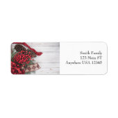 Pine & Holly Collectie Etiket (Voorkant)