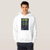 Pine Invaders-Pineapple Empire Retro Games Serie Hoodie (Voorkant volledig)