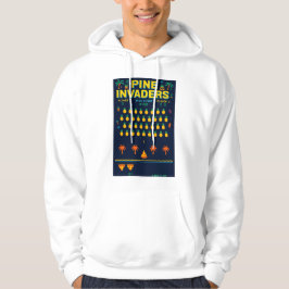 Pine Invaders-Pineapple Empire Retro Games Serie Hoodie