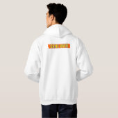 Pine Invaders-Pineapple Empire Retro Games Serie Hoodie (Achterkant volledig)