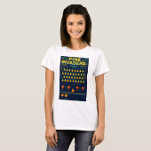 Pine Invaders-Pineapple Empire Retro Games Serie T-shirt (Voorkant volledig)