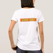 Pine Invaders-Pineapple Empire Retro Games Serie T-shirt (Achterkant)