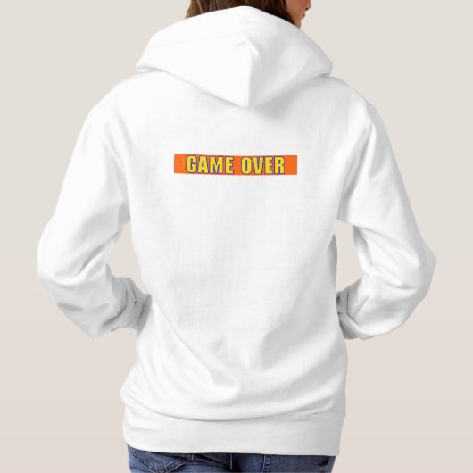Pine Invaders-Pineapple Empire Retro Games Series Hoodie (Achterkant)